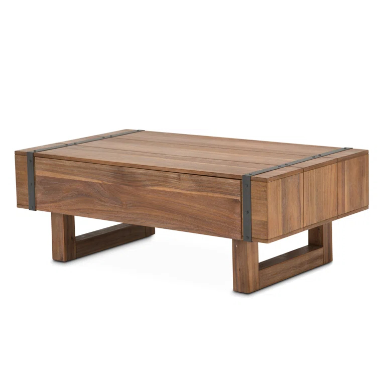 Brooklyn Walk Solid Wood Coffee Table