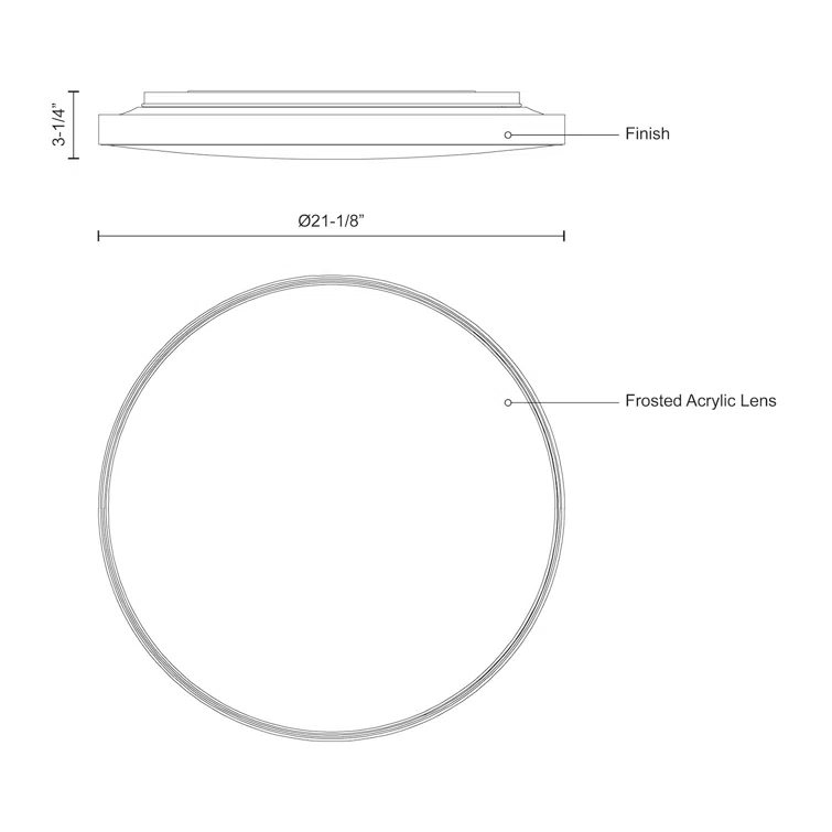 Brunswick LED Flush Mount