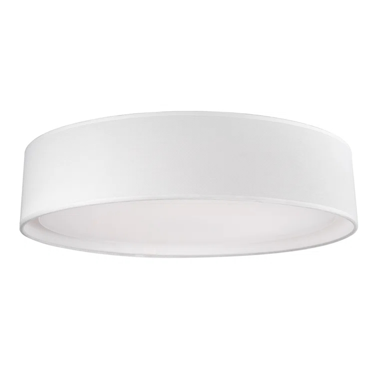 Dalton Fabric LED Flush Mount