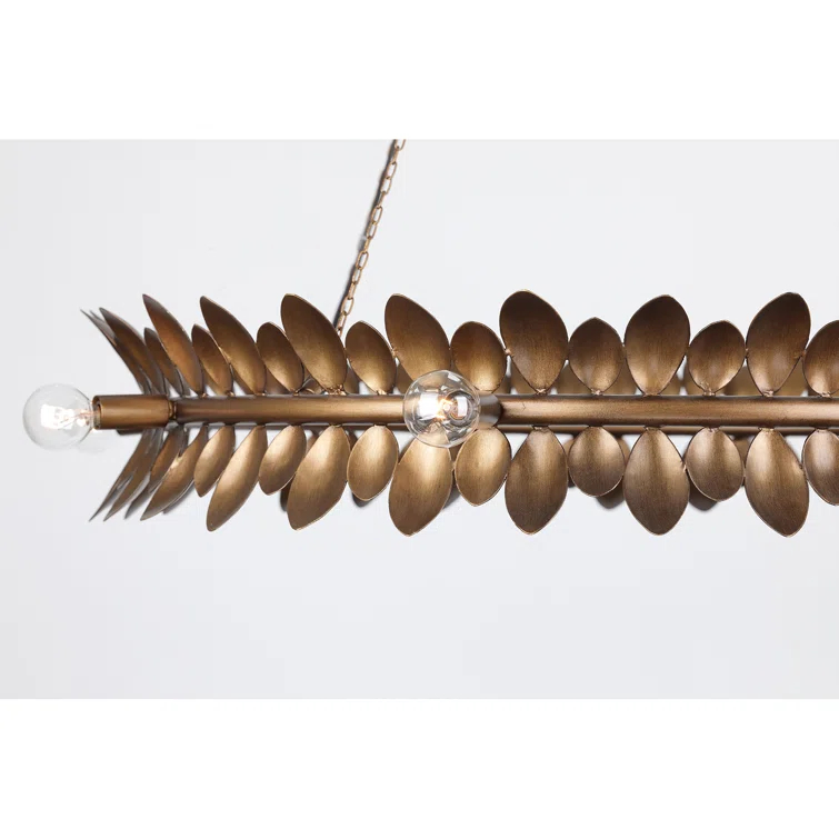 Heiress 8-Light Chandelier in Patinated Bronze by Breegan Jane