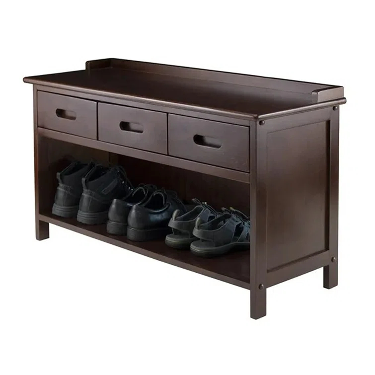 Winsome Fabric Storage Bench