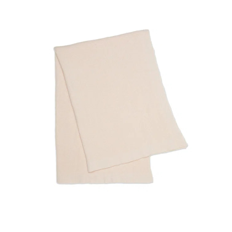 Simple Knitted Throw Blanket