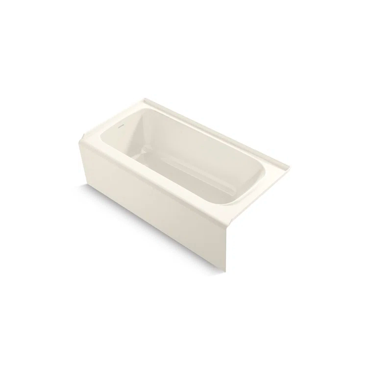 Avec 60 In. X 30 In. Alcove Bath, Left Drain