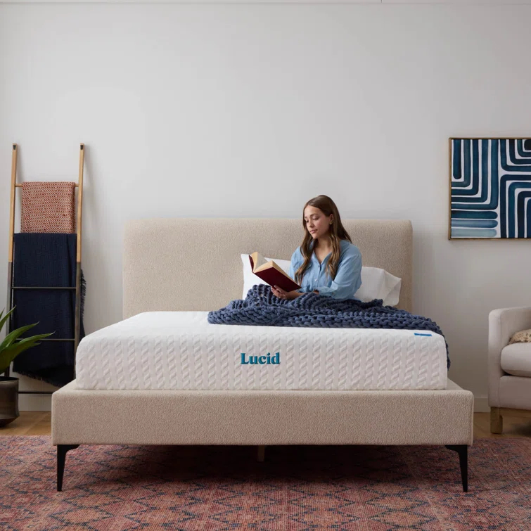 Lucid LUCID Firm Cooling Gel infused Memory Foam Mattresses