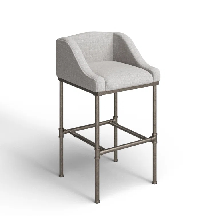 Halltown Metal Counter or Bar Height Stool