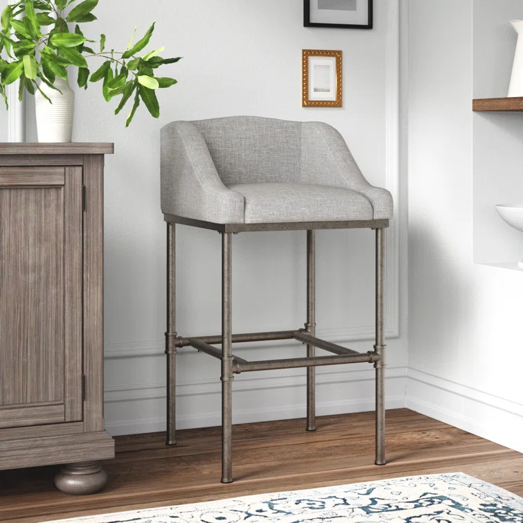 Halltown Metal Counter or Bar Height Stool