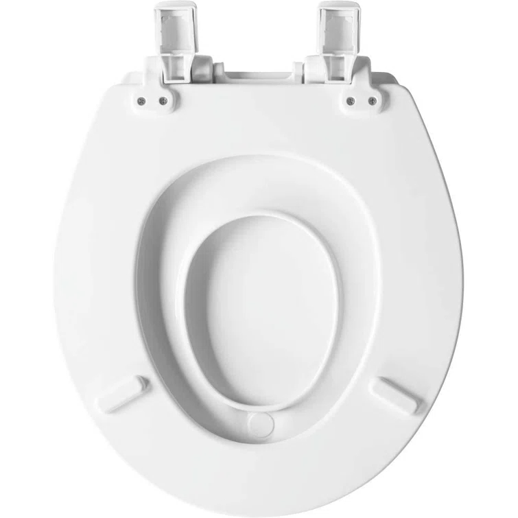 NextStep2 Round Slow Close Toilet Seat with Built-In Potty Training Seat