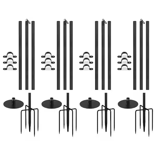 Newhouse Lighting Outdoor Lantern Post NHSLP-4P