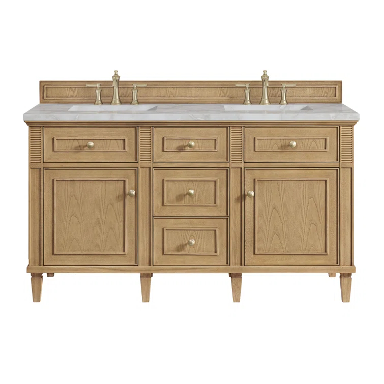 Lorelai 60'' Double Bathroom Vanity with Top