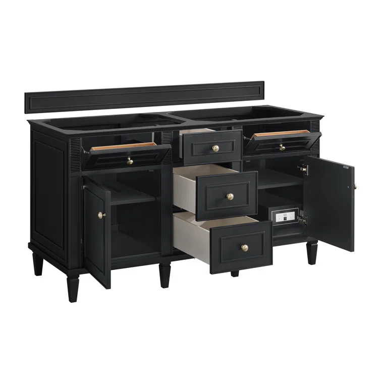 Lorelai 60" Double Bathroom Vanity Base Only