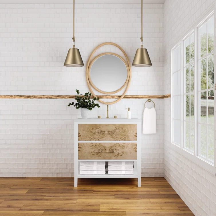 Esca Oval Wall Mirror
