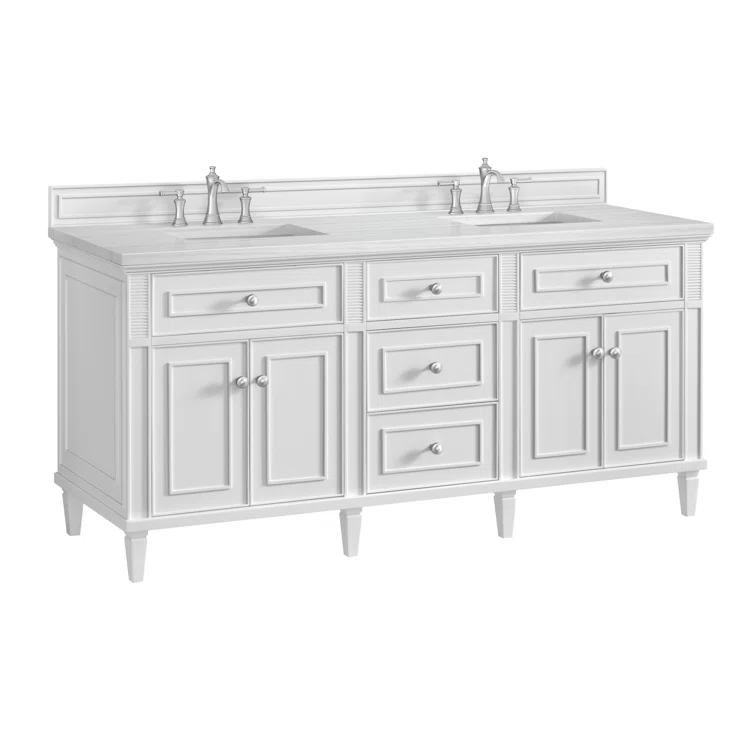 Lorelai 72'' Double Bathroom Vanity with Top