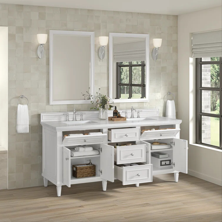 Lorelai 72'' Double Bathroom Vanity with Top