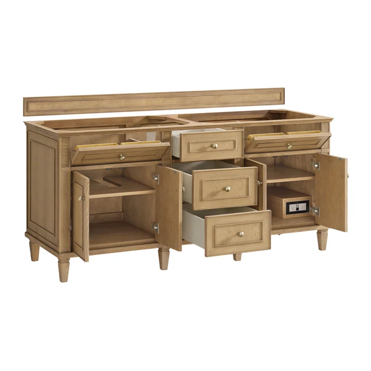 Lorelai 72'' W Double Bathroom Vanity Base