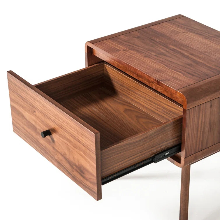 1 - Drawer Nightstand in Brown