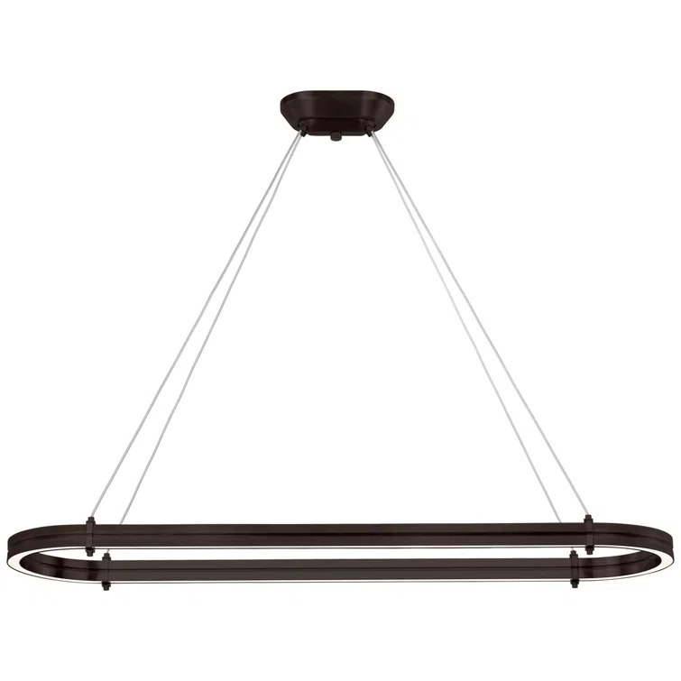 Paxton Bronze 54" LED Linear Chandelier