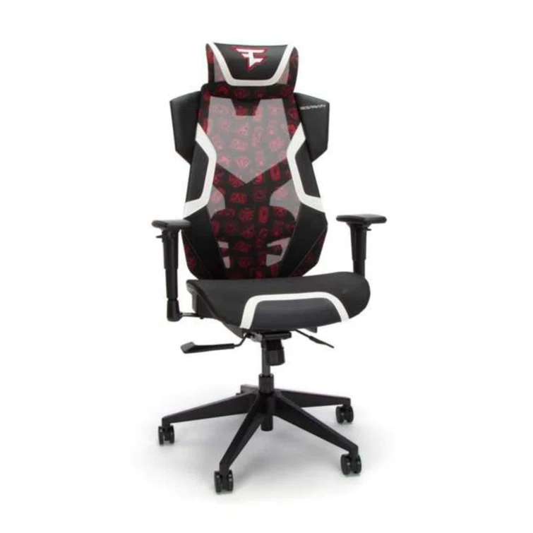 Respawn RESPAWN FLEXX Mesh Gaming Chair With Lumbar Support, Ergonomic Gaming Chair with Recline/Tilt Tension Controls, Adjustable Arms, 300lb Max Weight With Wheels for Computer/Desk/Office