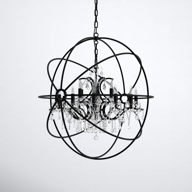Willa Arlo™ Interiors Svante 18 - Light Dimmable Globe Chandelier