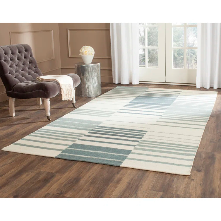 Kilim Hand Woven Flat Weave 80% Wool, 20% Cotton Rug