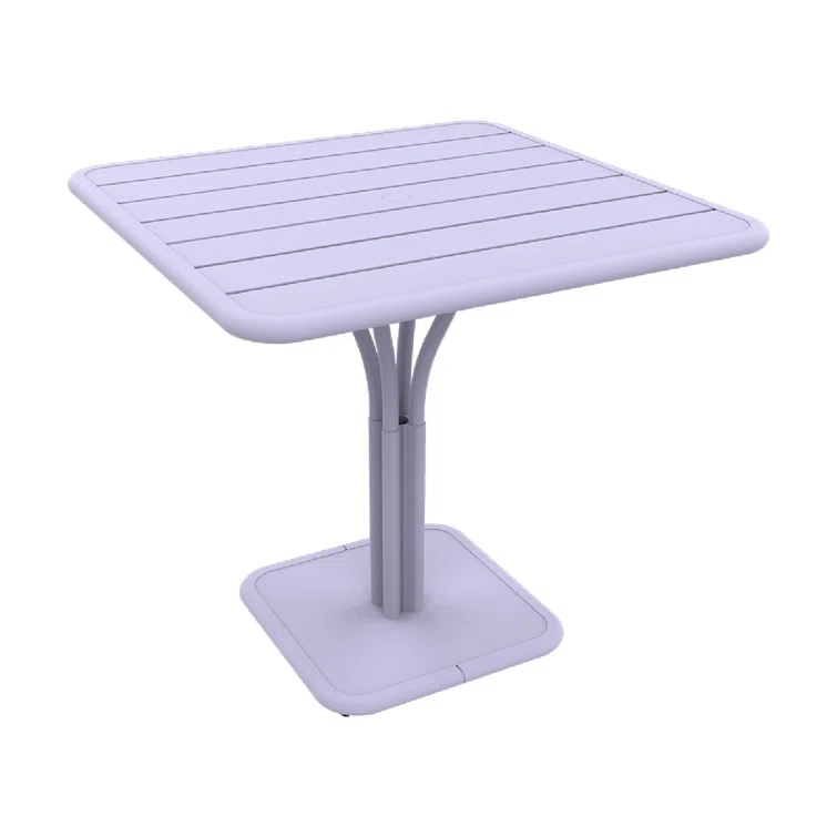 Luxembourg Square Metal Outdoor Dining Table