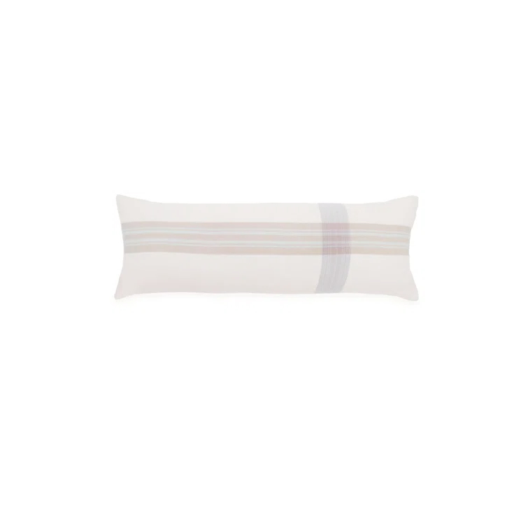 Geneva Plaid Cotton Lumbar Throw Pillow