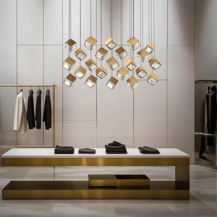 Ice Cube 23 - Light Linear Pendant