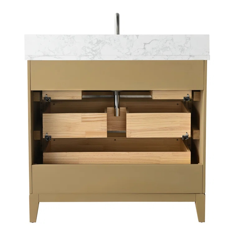 36 Single Bathroom Vanity with Top