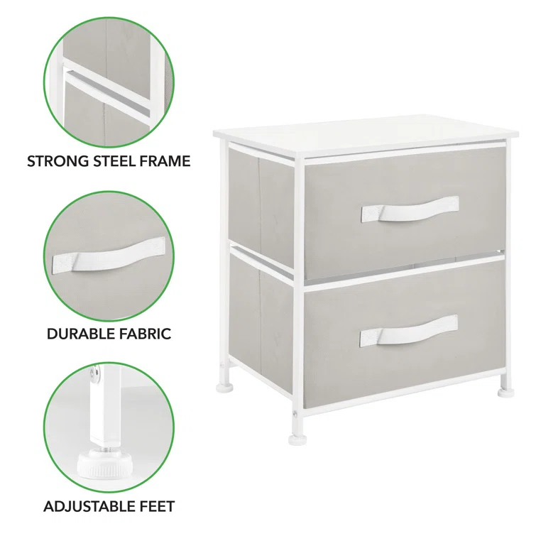 2 Drawer Storage Chest