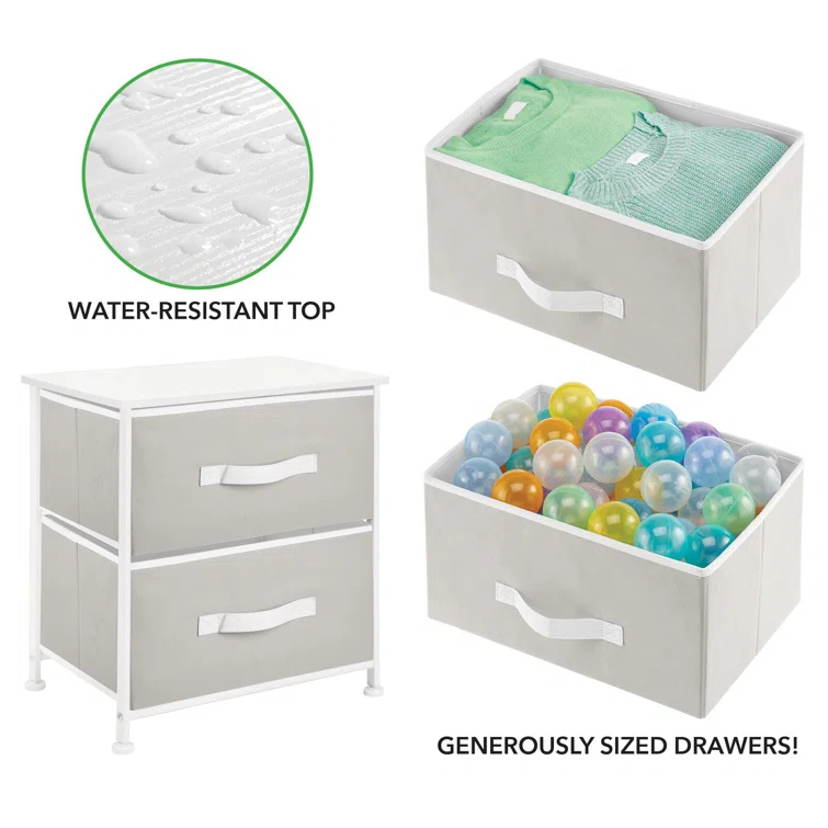 2 Drawer Storage Chest