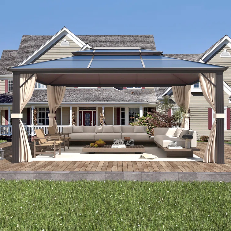 Aluminum Patio Hardtop Gazebo
