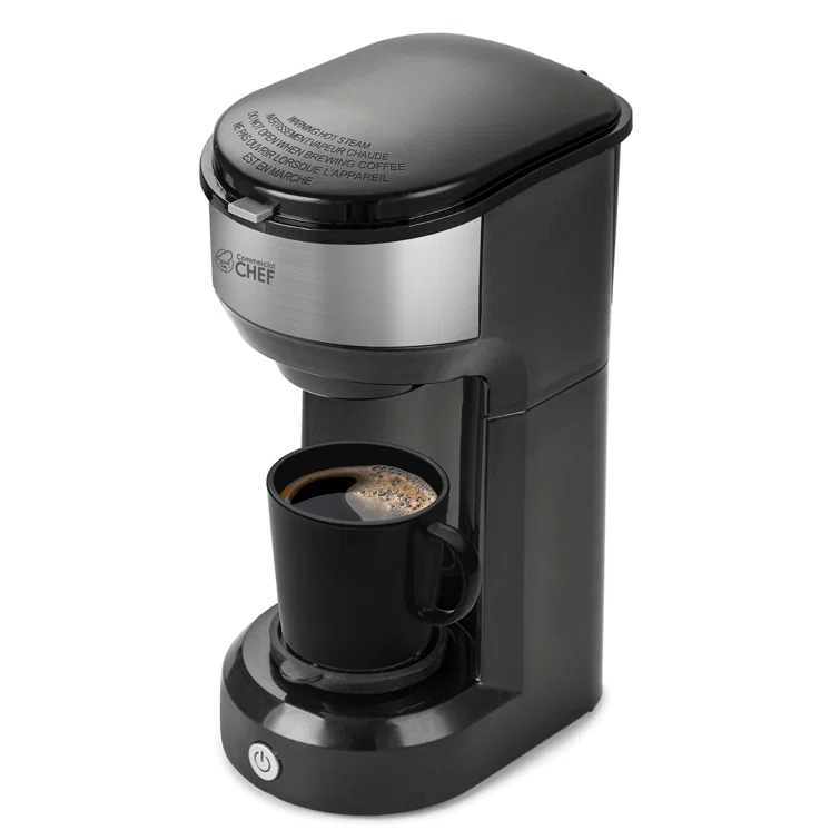 CHM Series Commercial Chef Coffee Machine, K Cup Coffee Maker 13 Ounce Water Tank, Single Serve Coffee Maker
