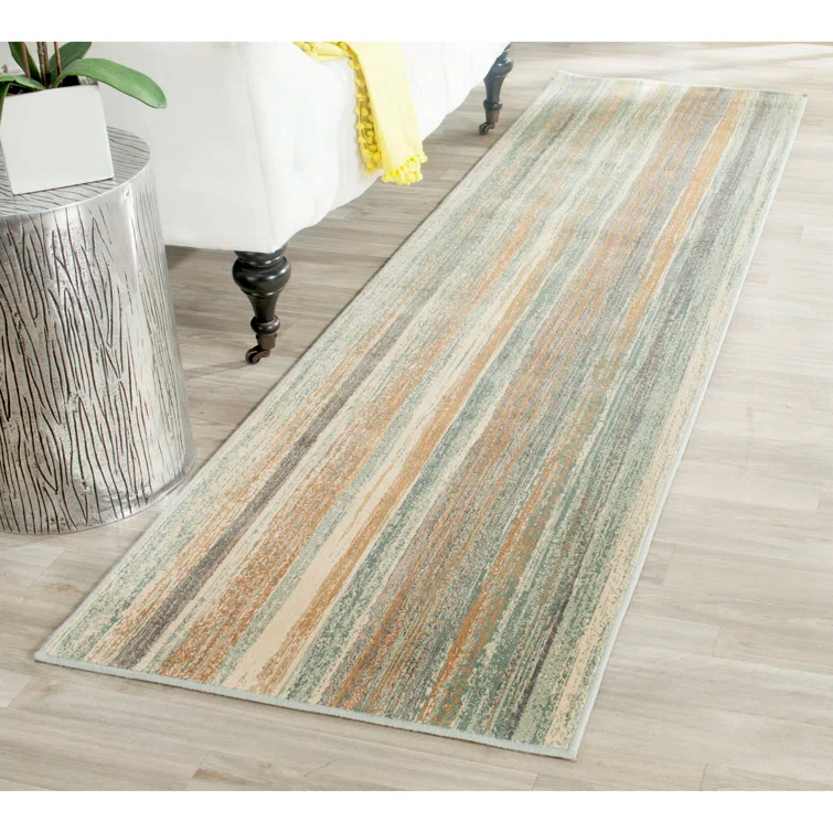 Pierrette Vintage Performance Abstract Rug