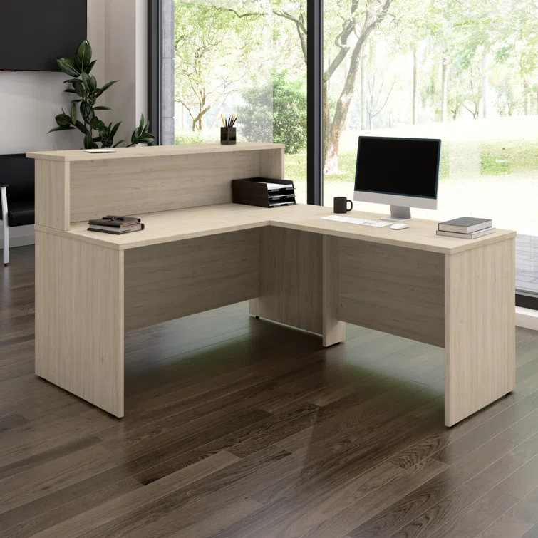 Arrive 60W x 72D L-Shaped Reception Desk