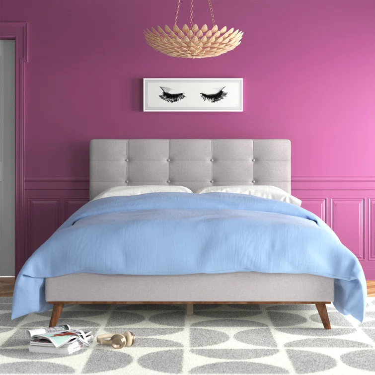 Miriam Upholstered Platform Bed
