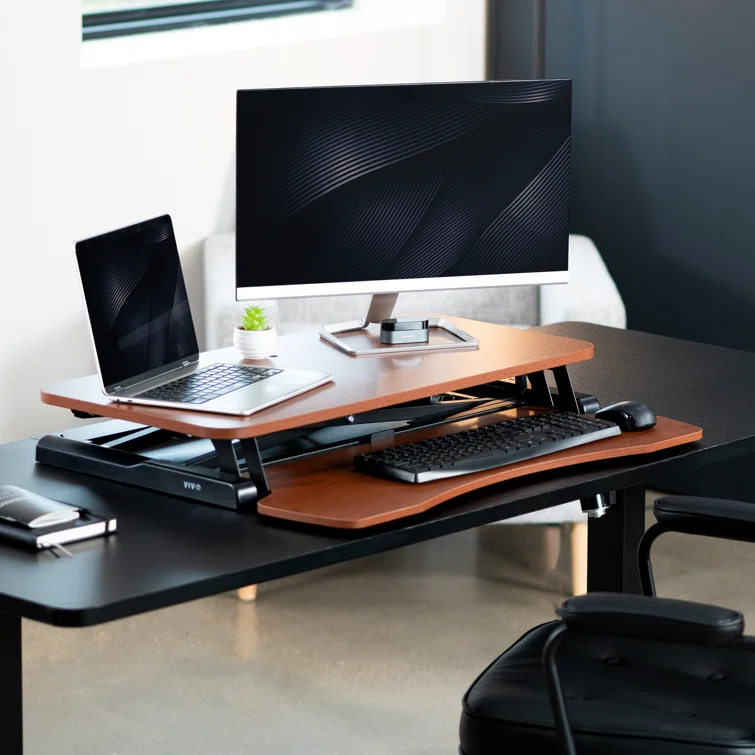 VIVO Height Adjustable Standing Desk Converter (DESK-V000K Series)