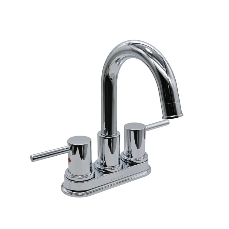 Lulani St. Lucia Centerset Bathroom Faucet with Drain Assembly