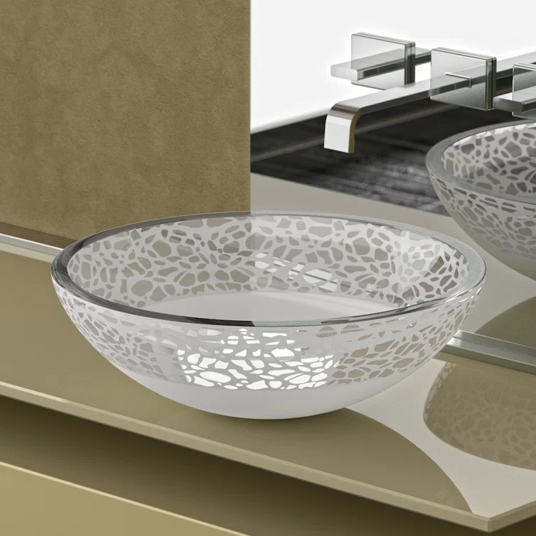 Maestro Bath Atelier 16'' Glass Circular Bathroom Sink