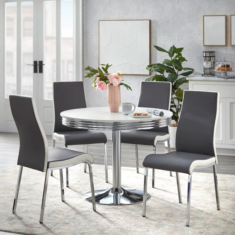 Torrance Pedestal Dining Set