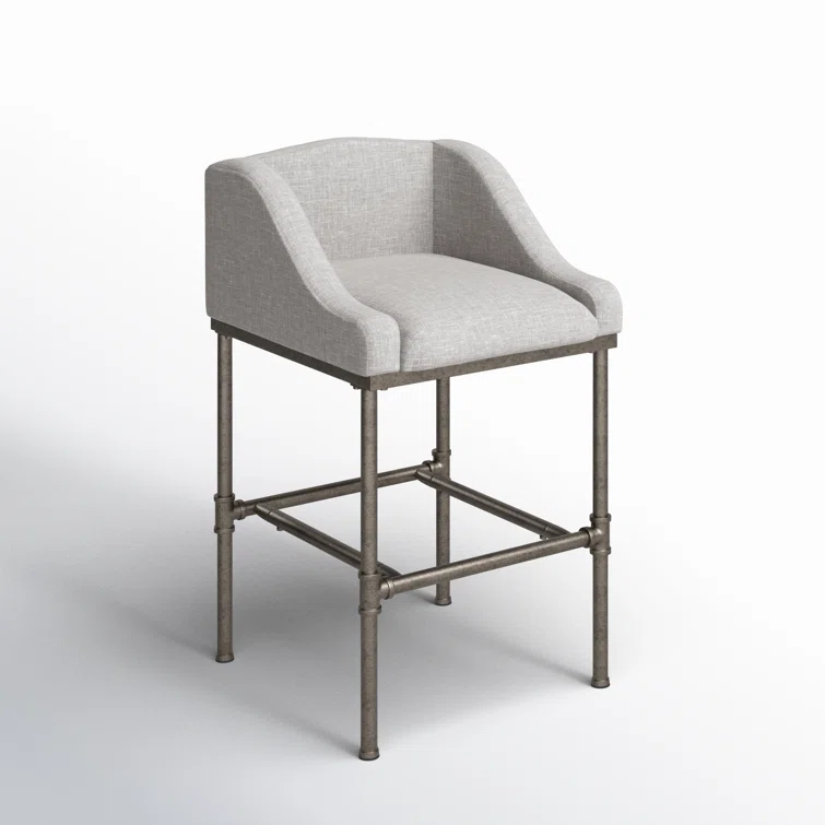 Halltown Metal Counter or Bar Height Stool