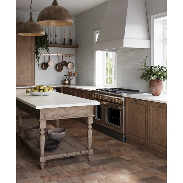 Montana 5" x 10" Porcelain Brick Look Wall & Floor Tile