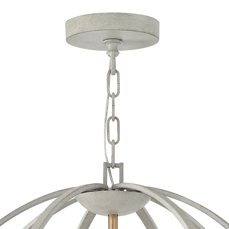 Euclid 8 - Light Candle Style Globe Chandelier