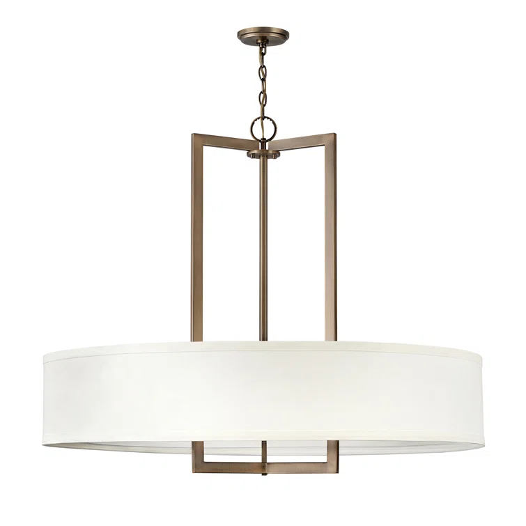 Hampton 9 - Light Unique Drum Chandelier
