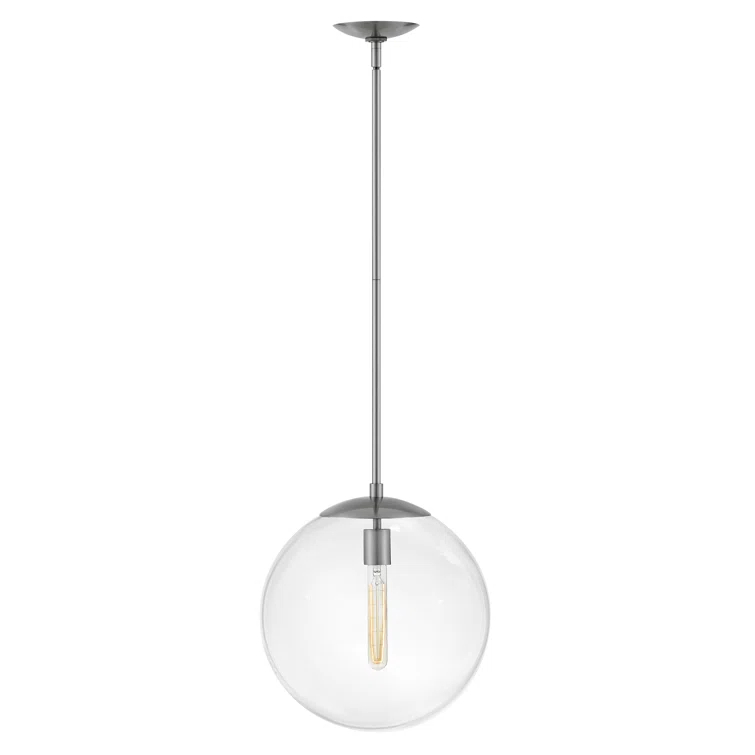 Warby Single Light Orb Pendant Light