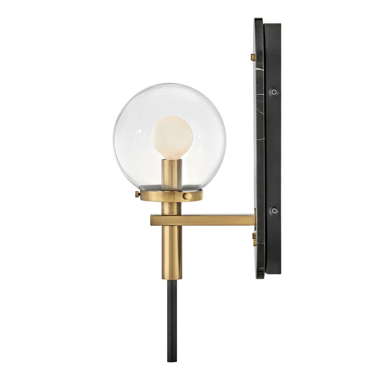 Gilda Single Light Plug-In Wall Sconce by Lisa McDennon