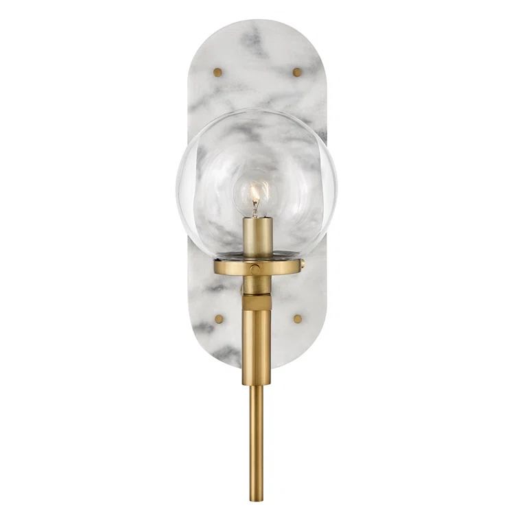 Gilda Single Light Plug-In Wall Sconce by Lisa McDennon