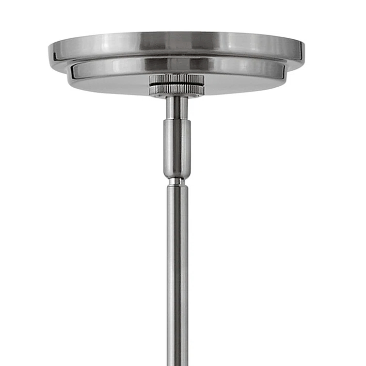 Tournon 15" Three-Light Pendant w/ Clear Seedy Glass