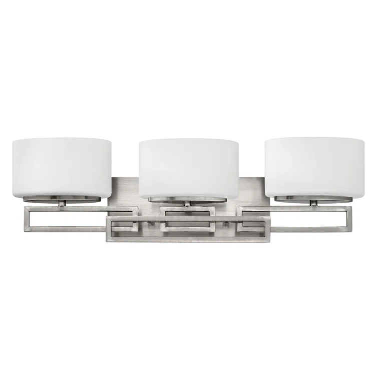 5103AN-Hinkley Lighting-Lanza - 3 Light Bath Vanity in Transitional Style - 25 Inches Wide by 6.75 Inches High-Antique Nickel Finish-Halogen Lamping