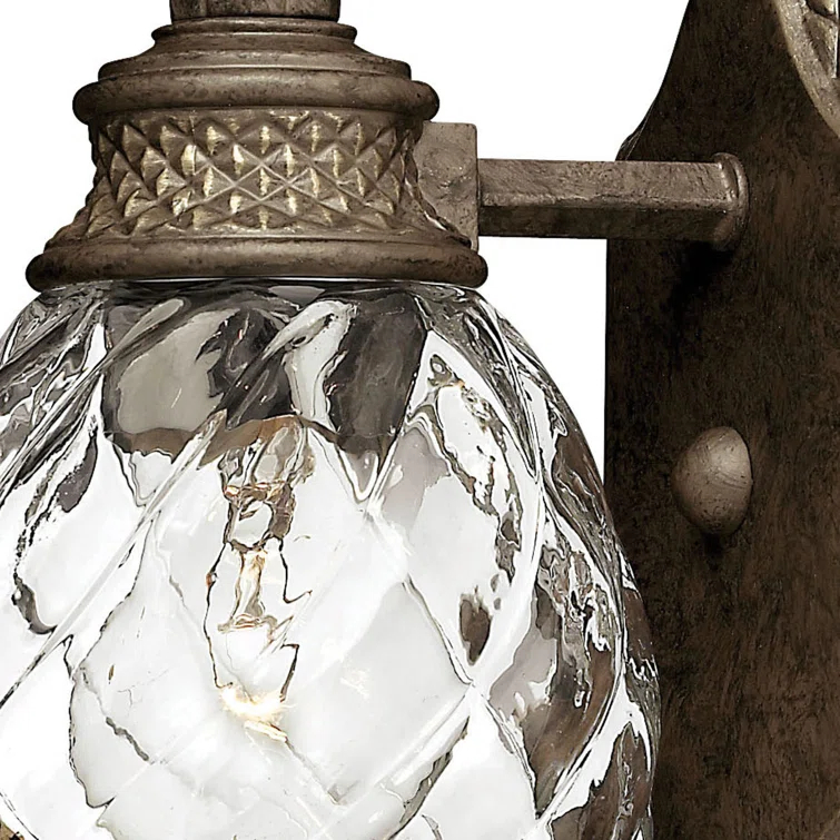 Plantation 1-Light Pineapple Accent Wall Sconce