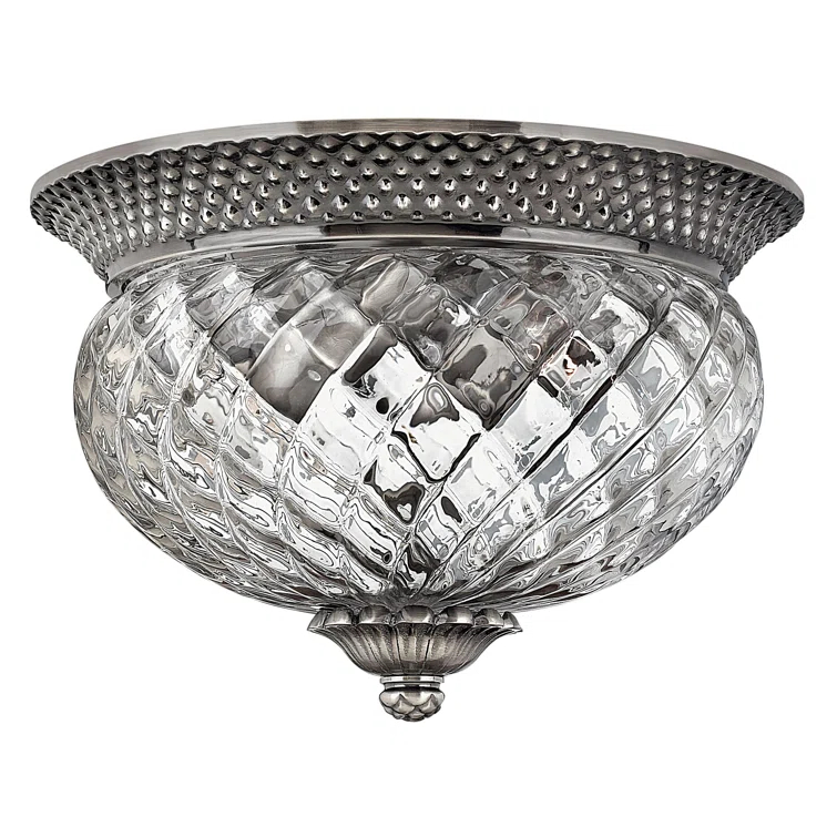 Plantation 2 - Light 12" Flush Mount