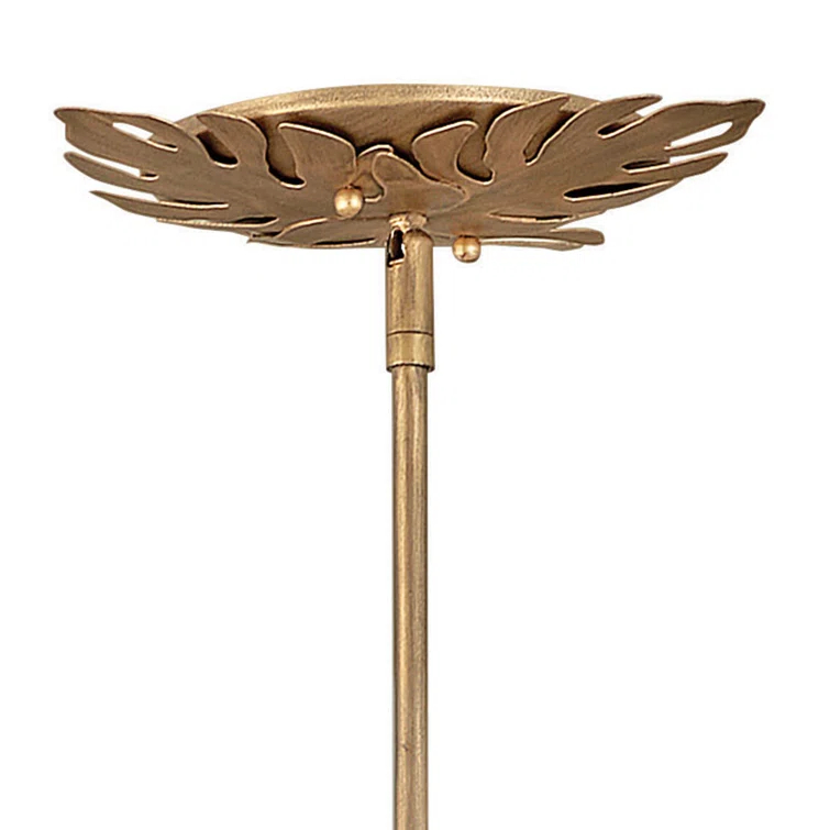 Botanica 3 - Light Burnished Gold Shaded Pendant